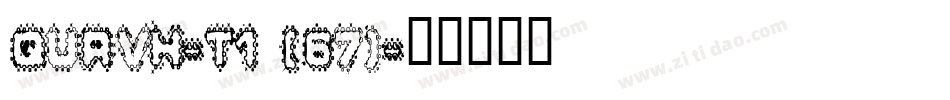 QURVH-T1 (67)字体转换